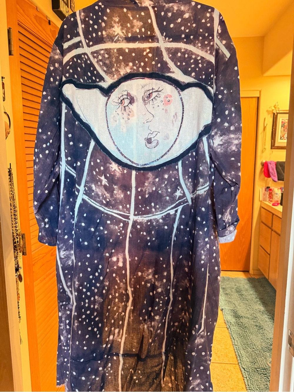 Women’s Kimono with Moon design